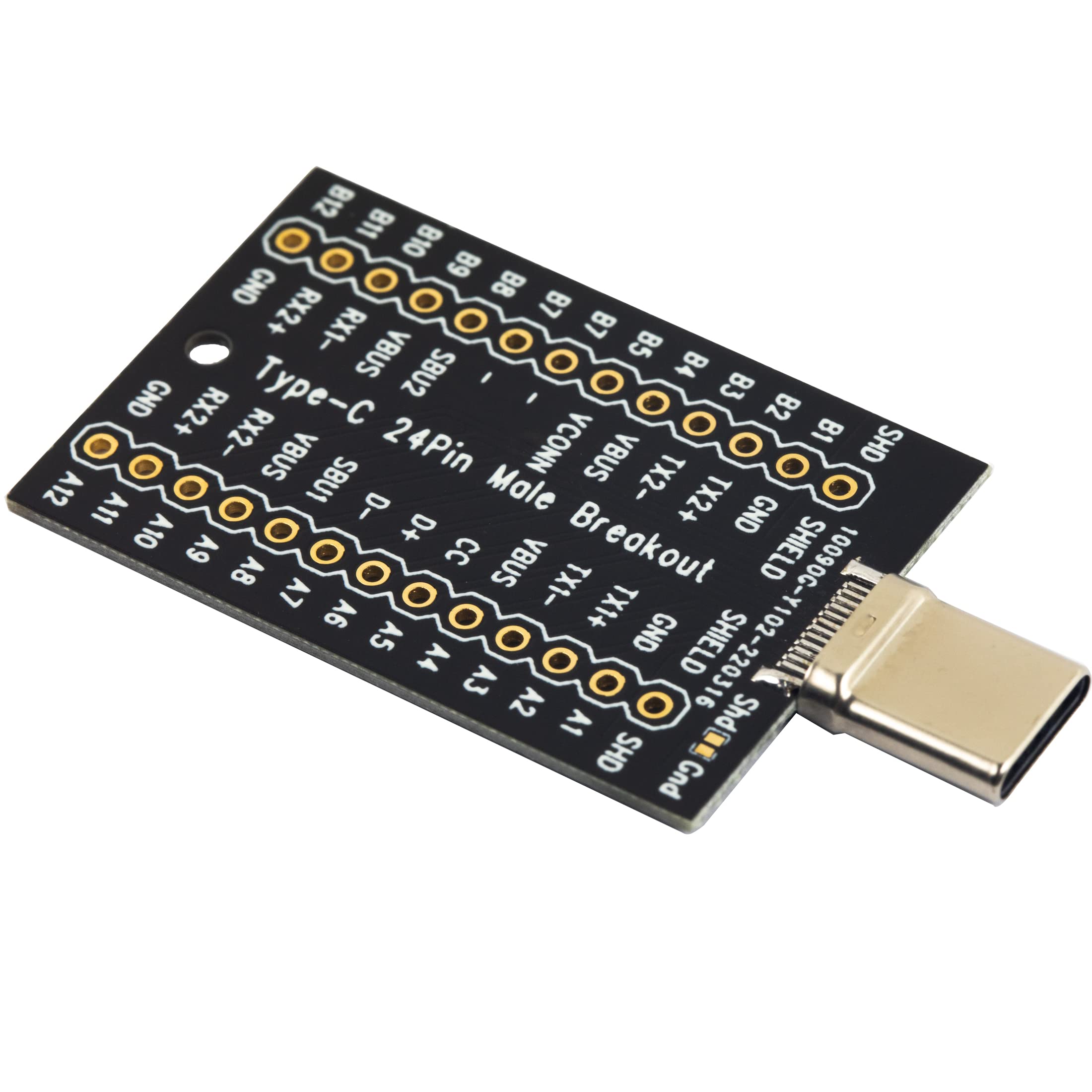 Amazon.co.jp: risingsaplings USB Type-C Type C オス ブレークアウト 
