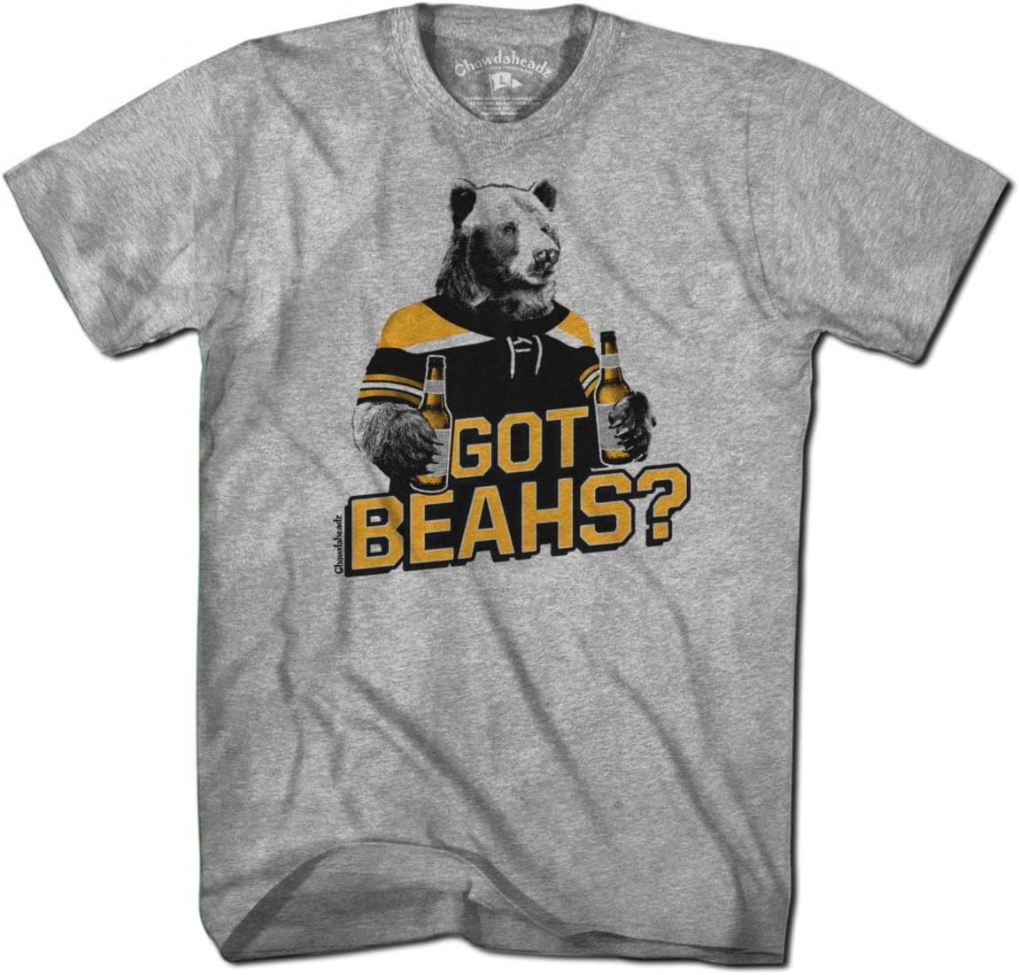 Buy Chowdaheadz Got Beahs? T-Shirt Online Jordan Ubuy