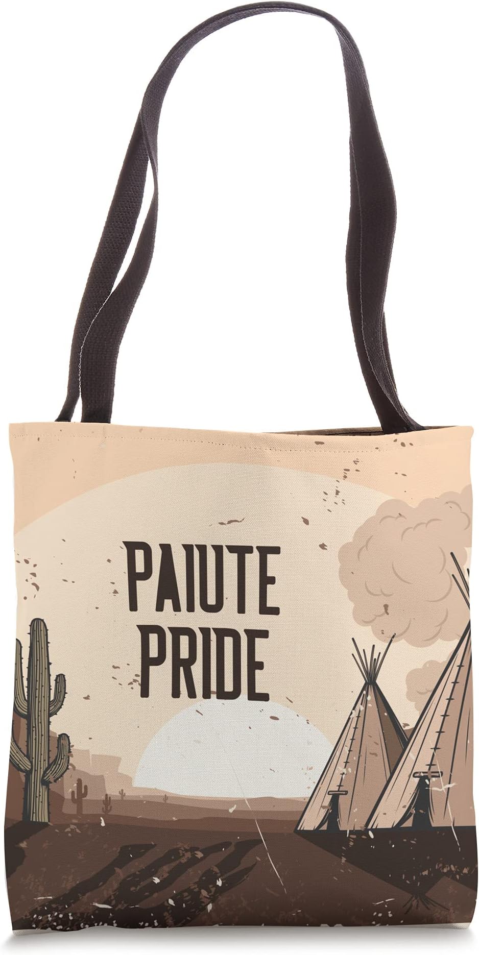 Paiute Pride Native American Tent Tents Numic Men Women Kids Tote Bag