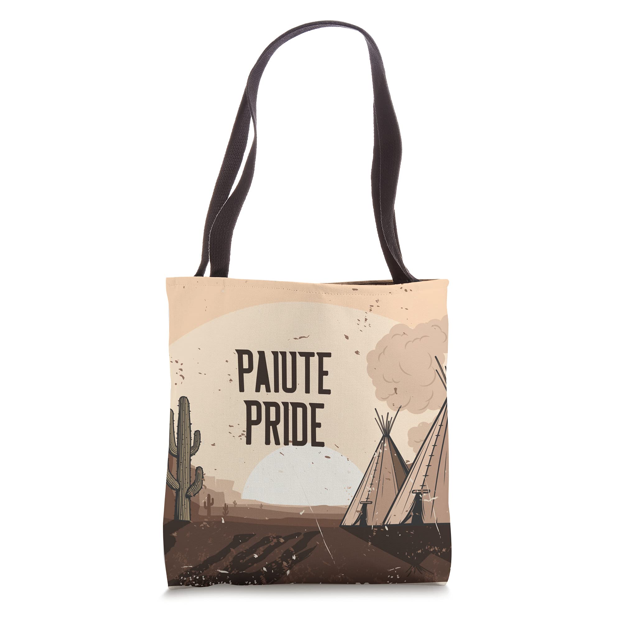 Paiute Pride Native American Tent Tents Numic Men Women Kids Tote Bag