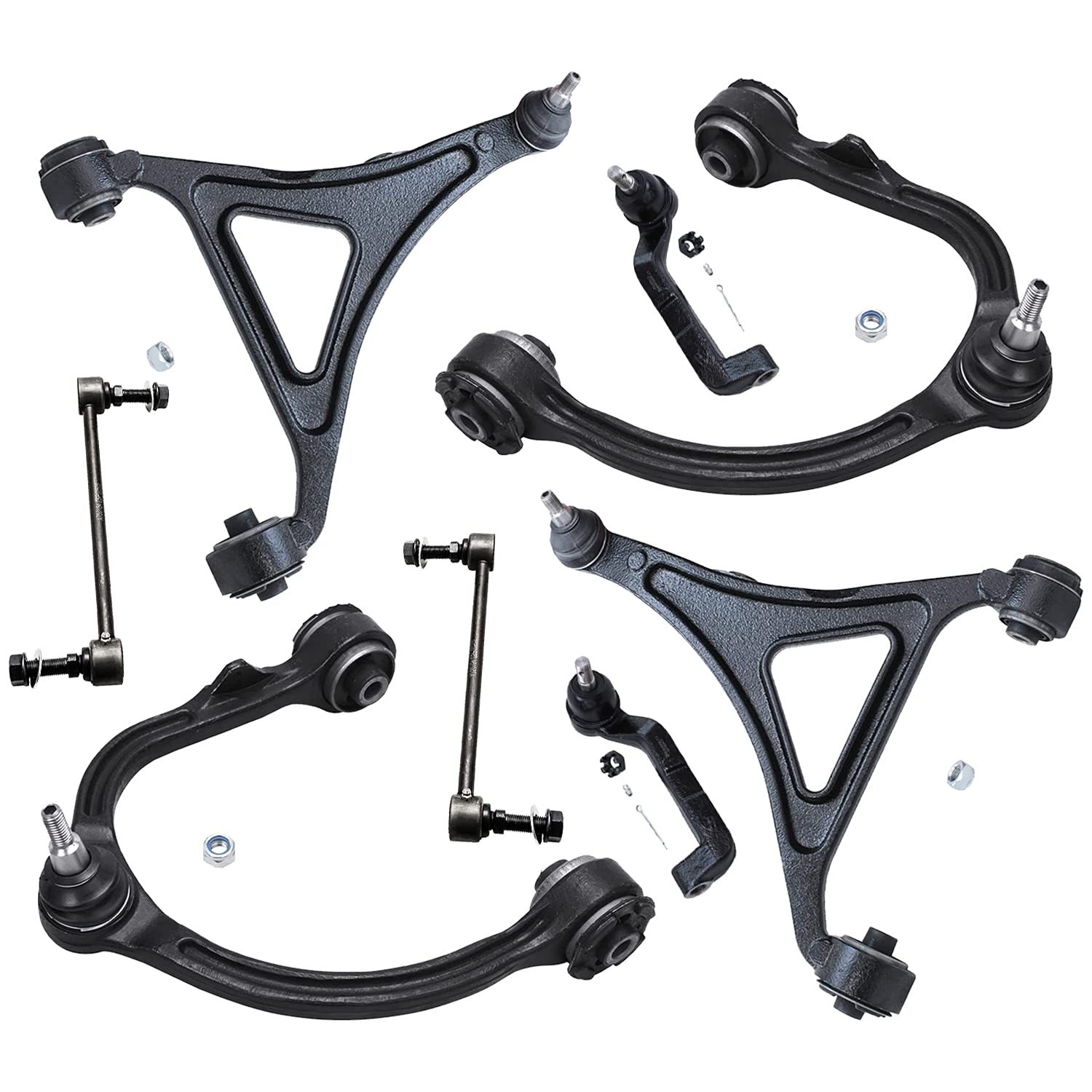 Detroit Axle - 8pc AWD Front End Kit for 2005-2010 Chrysler 300
