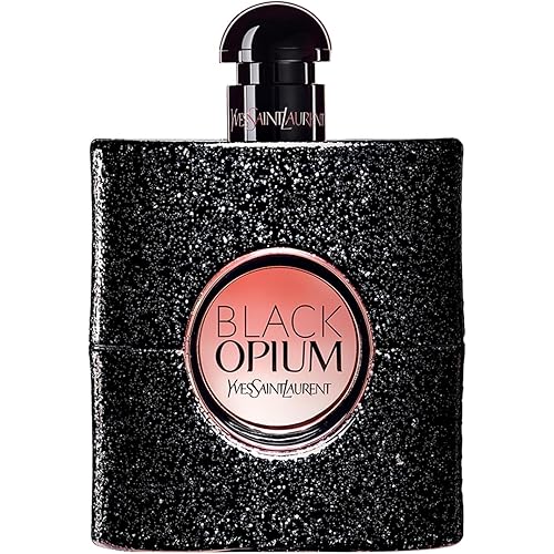 Yves Saint Laurent Eau De Parfum Spray for Women, Black Opium, 1.6 Ounce