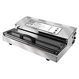 Weston Brands Vacuum Sealer Machine for Food Preservation & Sous Vide, Extra-Wide 5mm Bar for Sealing Bags up to 16' Wide, 935 Watts, Commercial Grade Pro 2300, Stainless Steel (65-0201) Sealing Bags up to 16' Wide, 935 Watts, Pro 2300