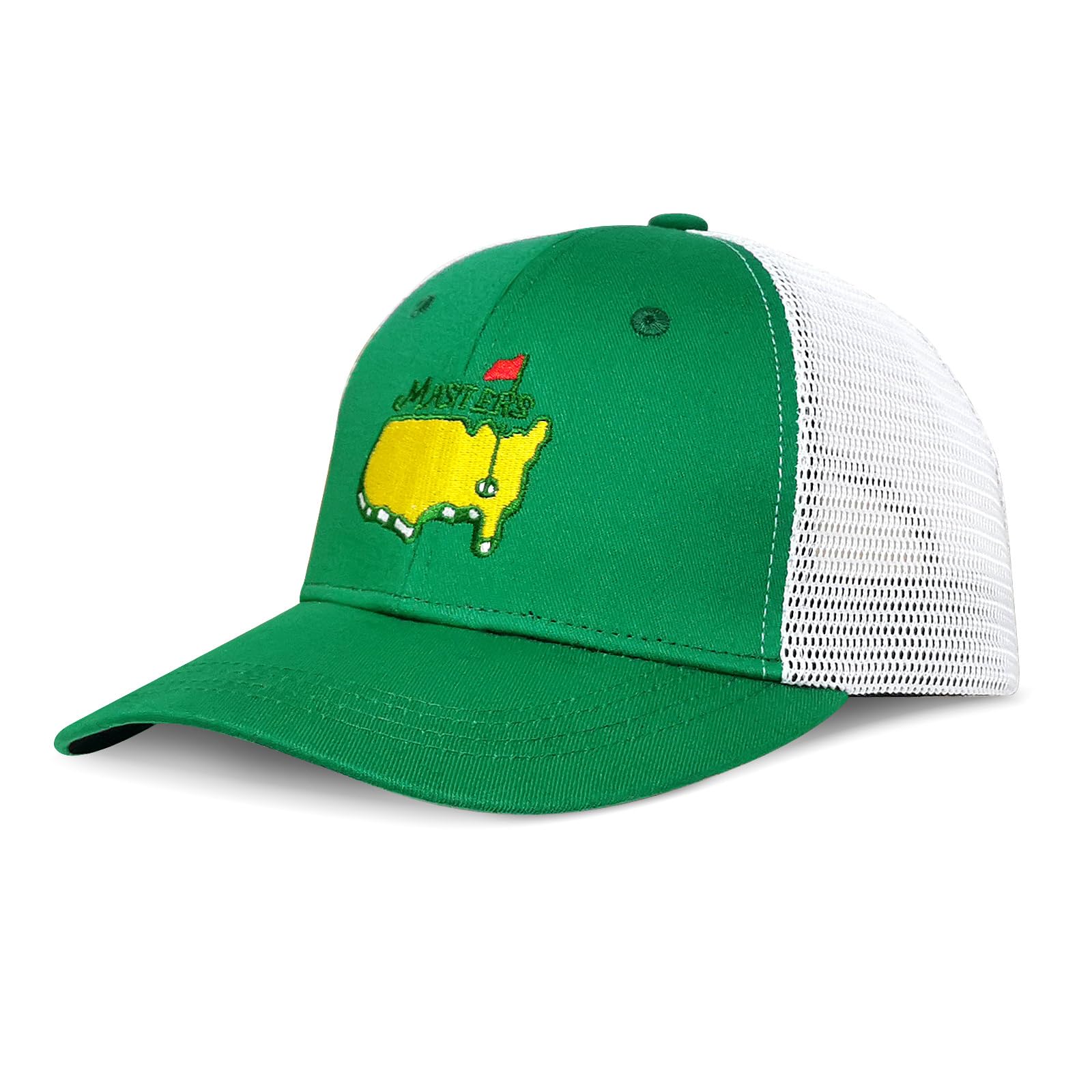 AsxxavvMasters Tournament Golf Hat Green Adjustable Baseball Cap Casual Trucker Hat Fashion Hip Hop Headwear for Men Women