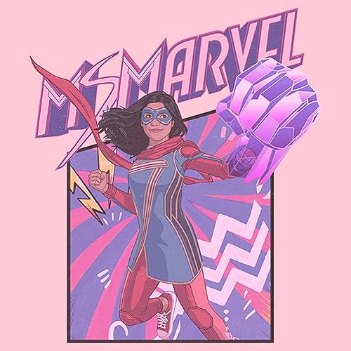 Miniatura 2 de Marvel Camiseta de manga corta para niñas con panel de puño