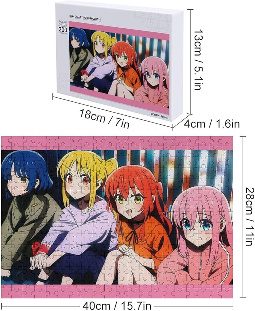 Amazon.co.jp: ぼっち·ざ·ろっく！ ジグソーパズル ぱずる 300ピース