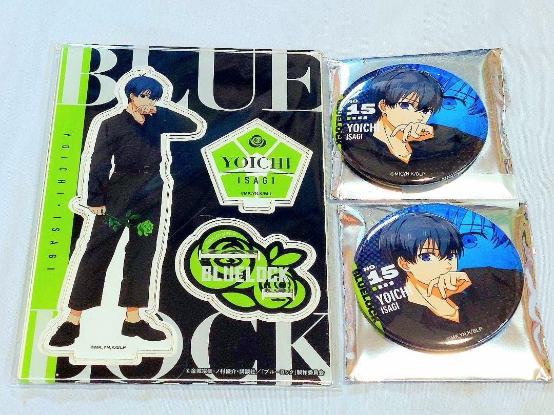 ブルーロック 潔世一 TSUTAYA限定コラボ アクリルスタンド 缶バッジ 潔