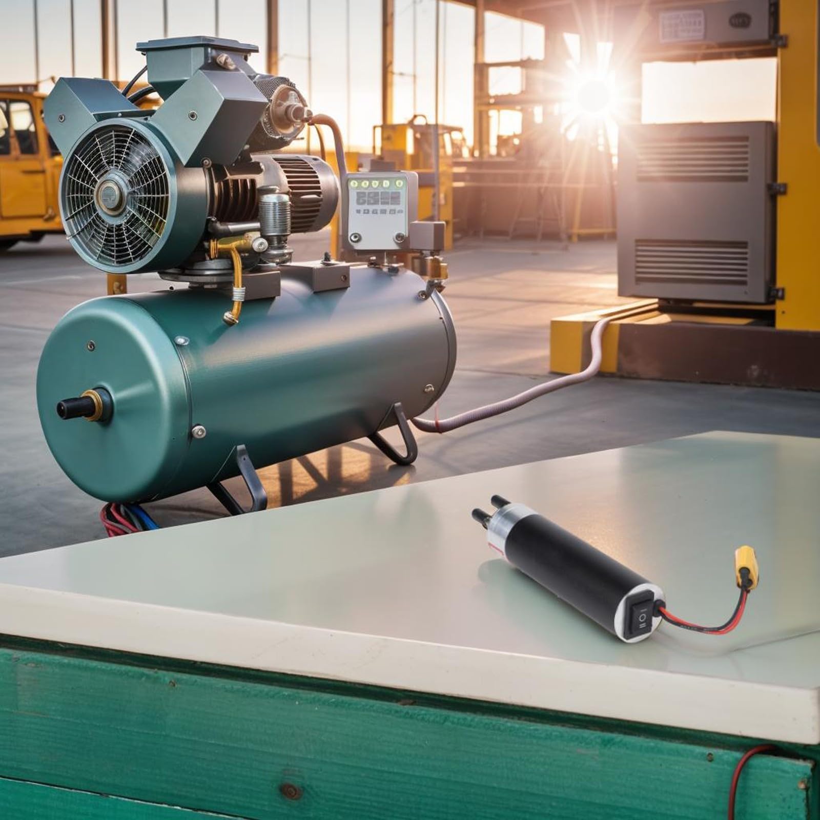 Elektrische Zahnradpumpe mit Vorwärts- und Rückwärtsschalter, perfekt für Modellflugzeugbetankung und Wasserpumpen (B)