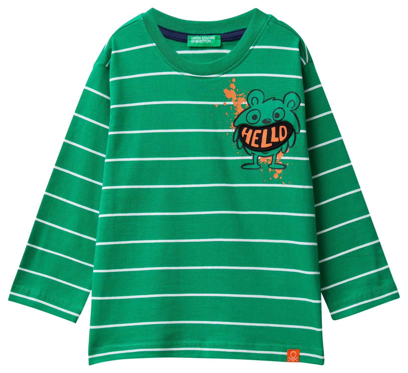 United Colors of Benetton T-Shirt M/L 3KUYG10FD Short Sleeve T-Shirt, Verde