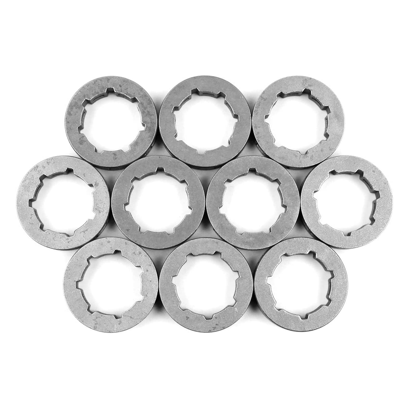 50 Uds. Piñón de Llanta de Transmisión de Cadena de 3/8 Pulgadas 7T 22mm para Motosierra 266 268 272 280 285 288 355 362 372XP 380 385XP