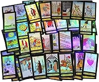 Vista 5 de Juego de tarjetas de tarot 78 piezas de Tarot Deck Classic Tarot Tarot Tarot para principiantes de viaje las cartas de la baraja del tarot viene