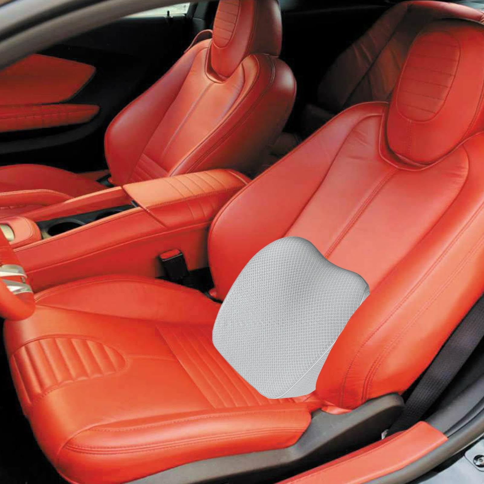 Siège rehausseur de Voiture pour Adulte - Coussin de siège rehausseur de | taille - 8,1 cm d'épaisseur - Accessoires ergonomiques pour soulager l'inconfort de la taille