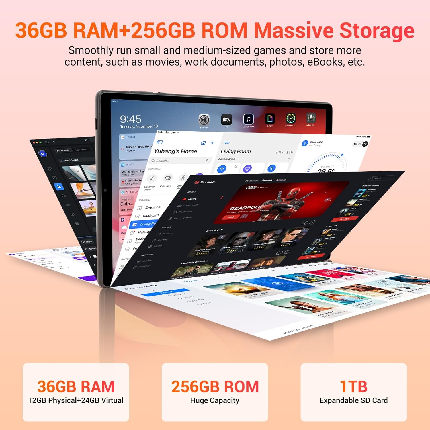 TIGERFU P107 Tablet Massive Storage