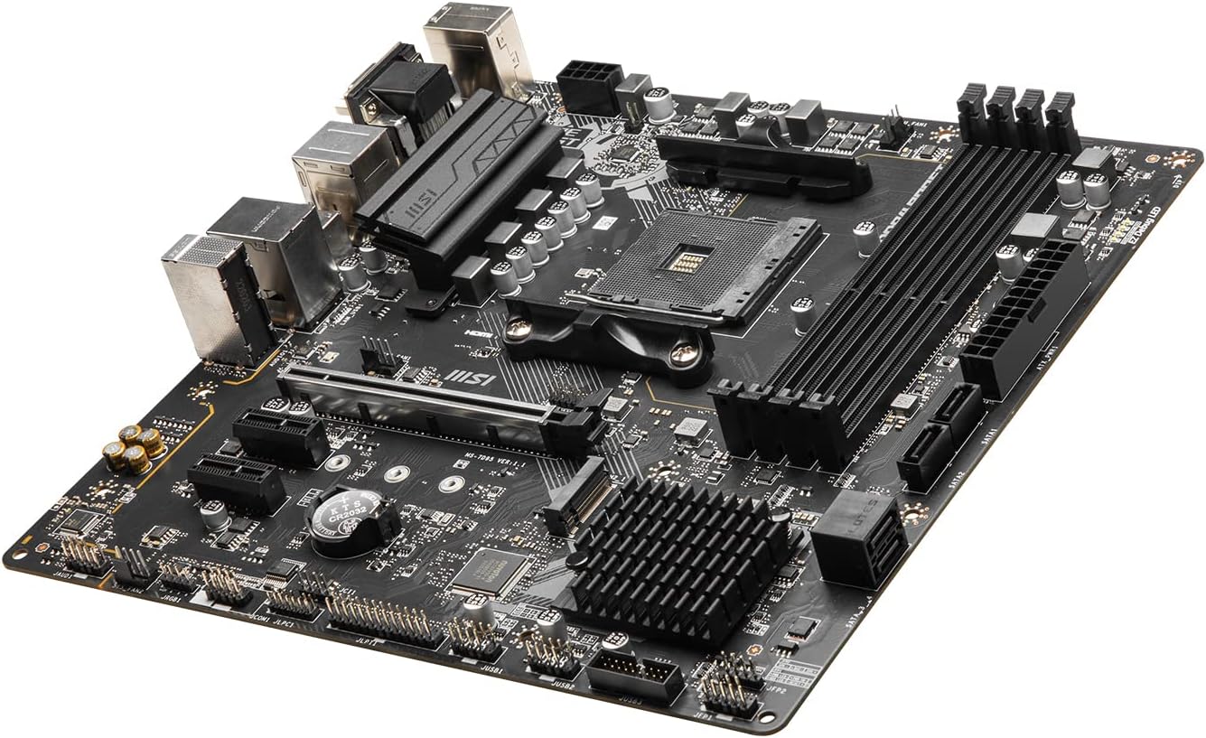 MSI PRO B550M-P GEN3 Motherboard, Micro-ATX, AM4, AMD Ryzen 5000 Ready, DDR4 Boost 4400+MHz/OC, PCIe 3.0 x16 Slot - Image 5