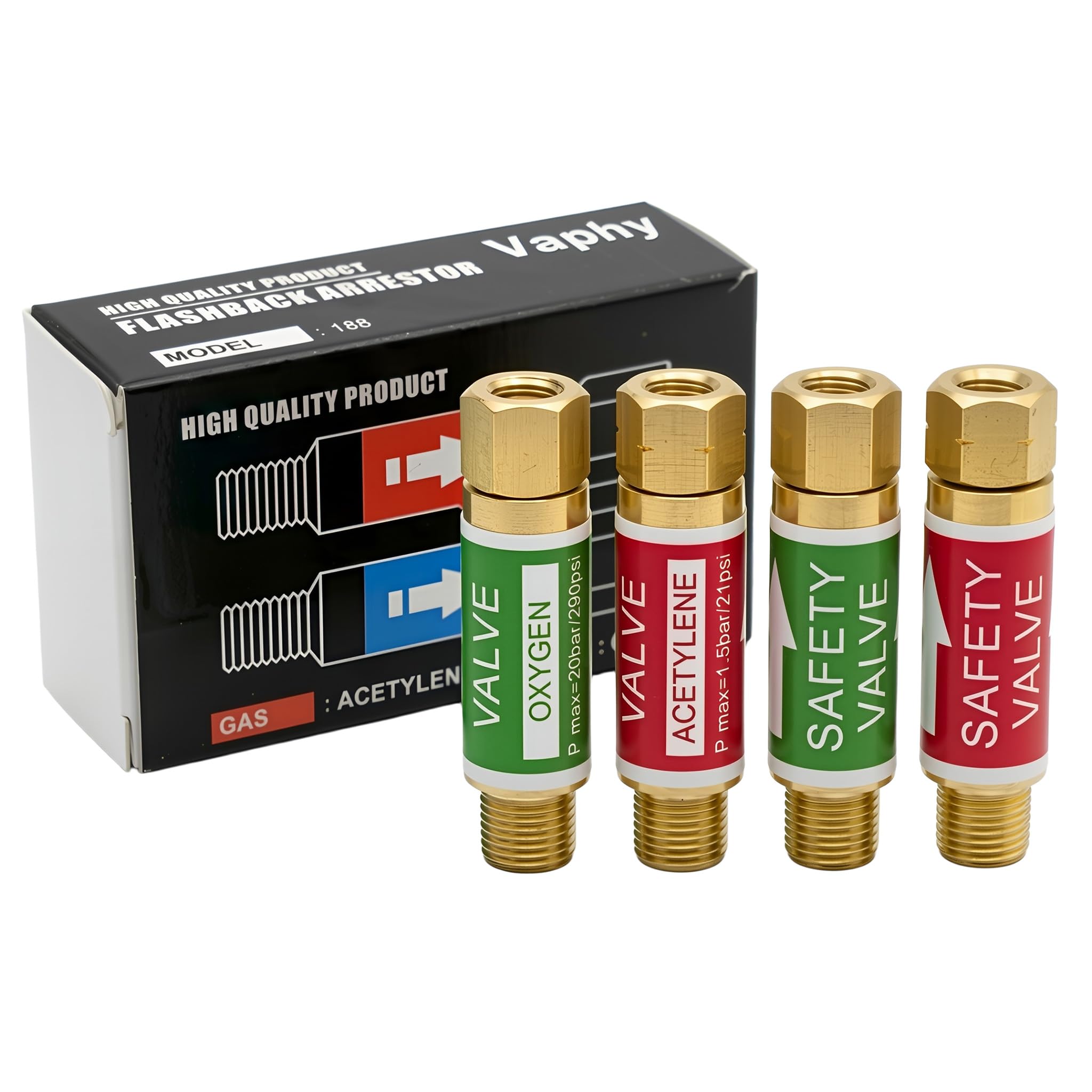 Vaphy Flashback Arrestors Set