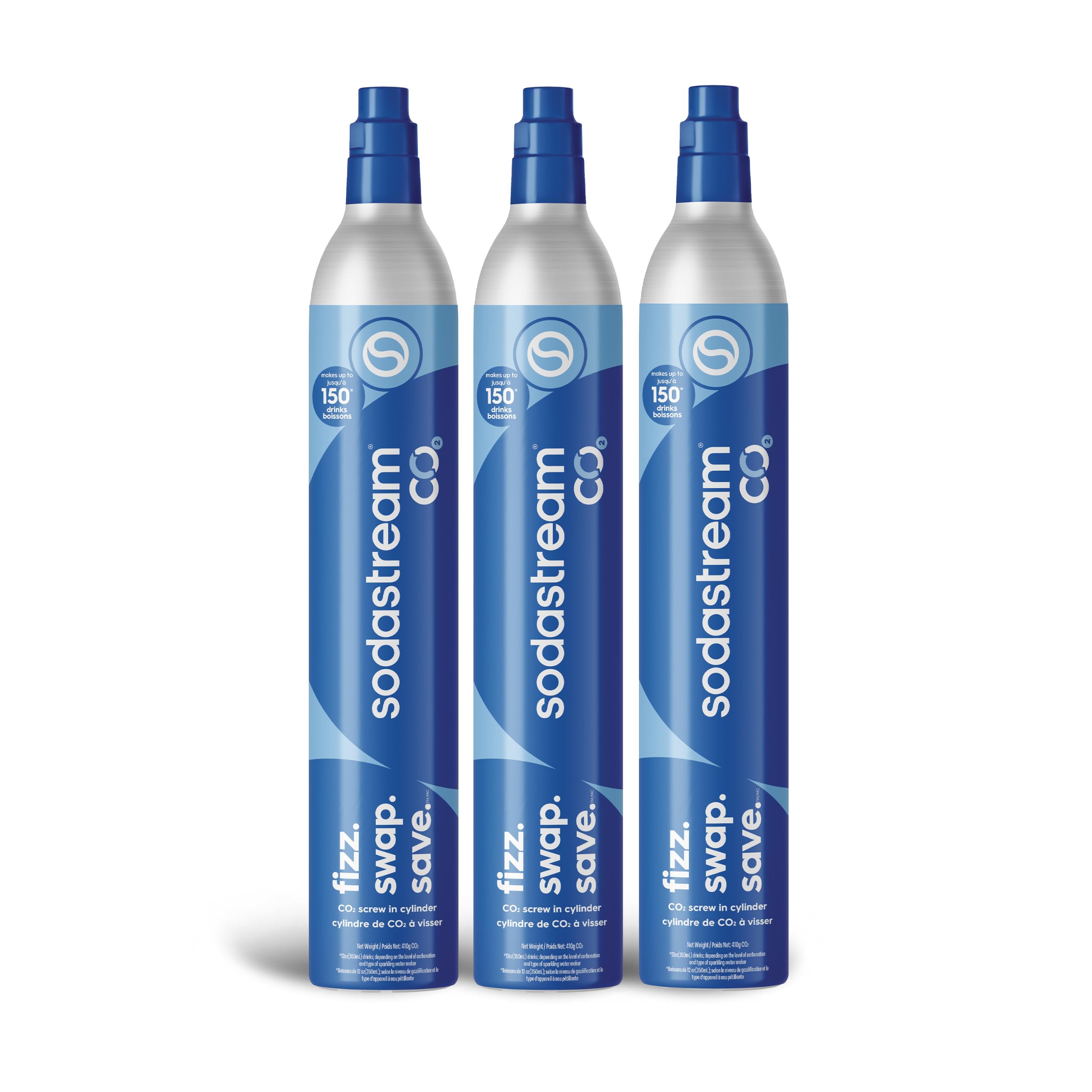 Amazon.com: SodaStream CO2 Gas Carbonation Bundle - 3 Cylinders
