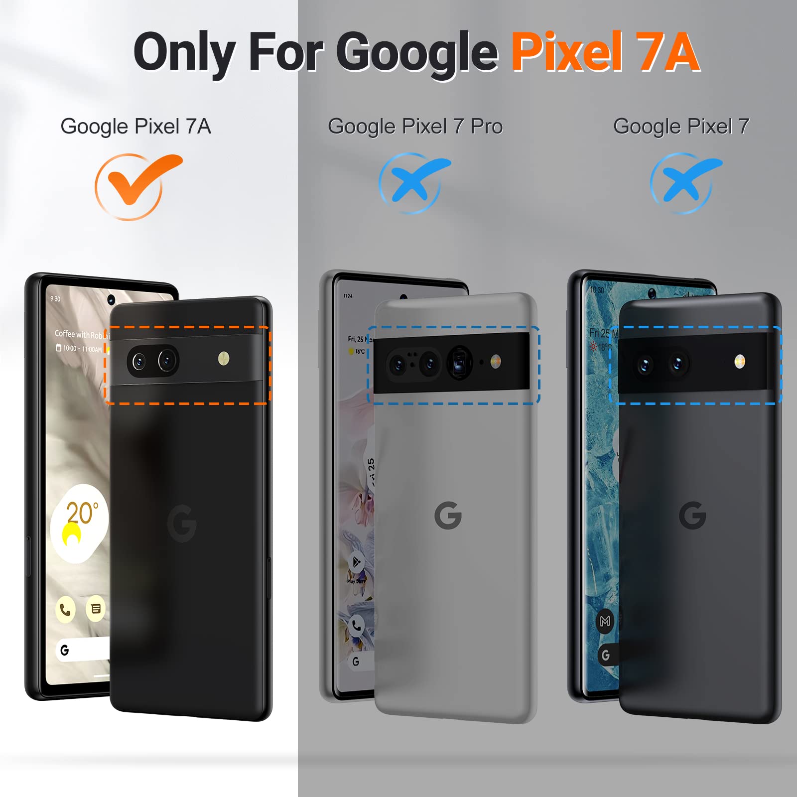 Google Pixel 7a
カラー:シー Refurbished (Good) - Google Pixel 7a 128GB - Charcoal