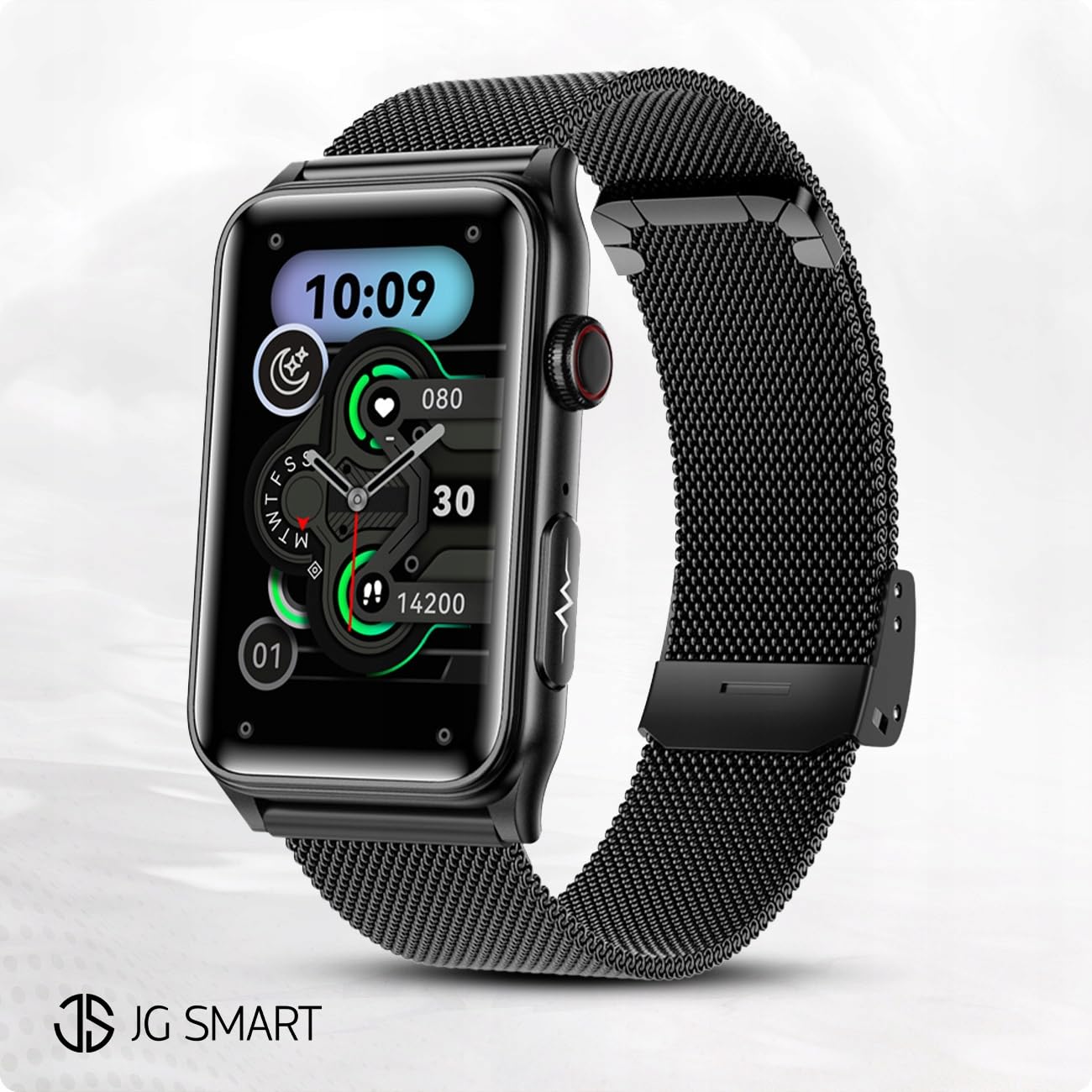 SMARTWATCH ZEGAREK EKG HRV GLUKOZA CIŚNIENIE TEMPERTATURA BMI PULS MENU PL