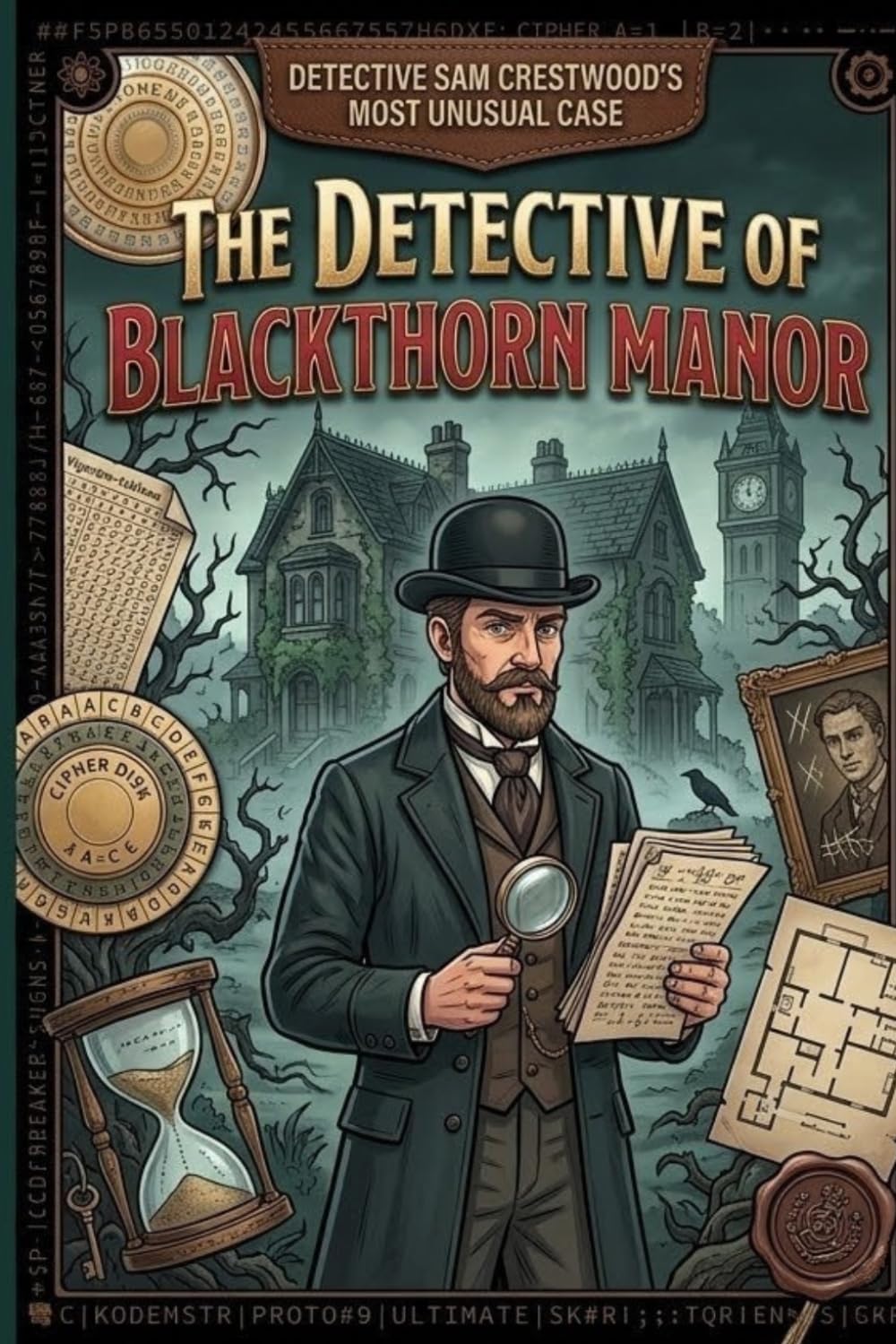 The Detective of Blackthorn Manor: Solve Secret Codes, Hidden Clues, and the Mystery of a Haunted Mansion (The Codebreaker Series)