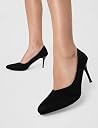 ELLE Women Pump Shoes, Colour-Black, UK-7 gallery image
