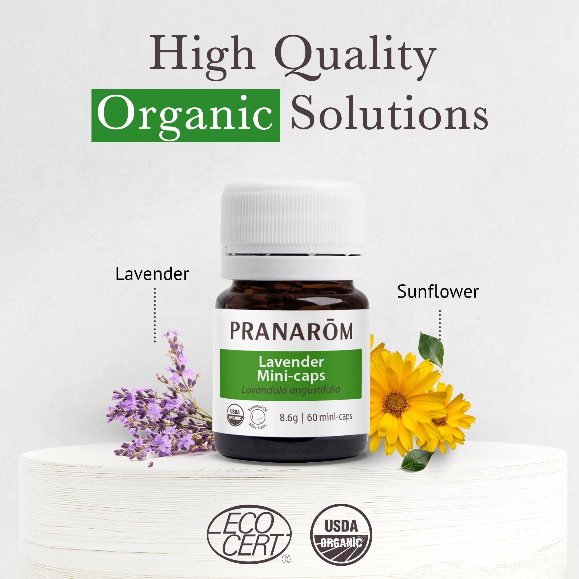 Amazon.com: Pranarom - Aromaforce Lavender Mini-Caps 60ct