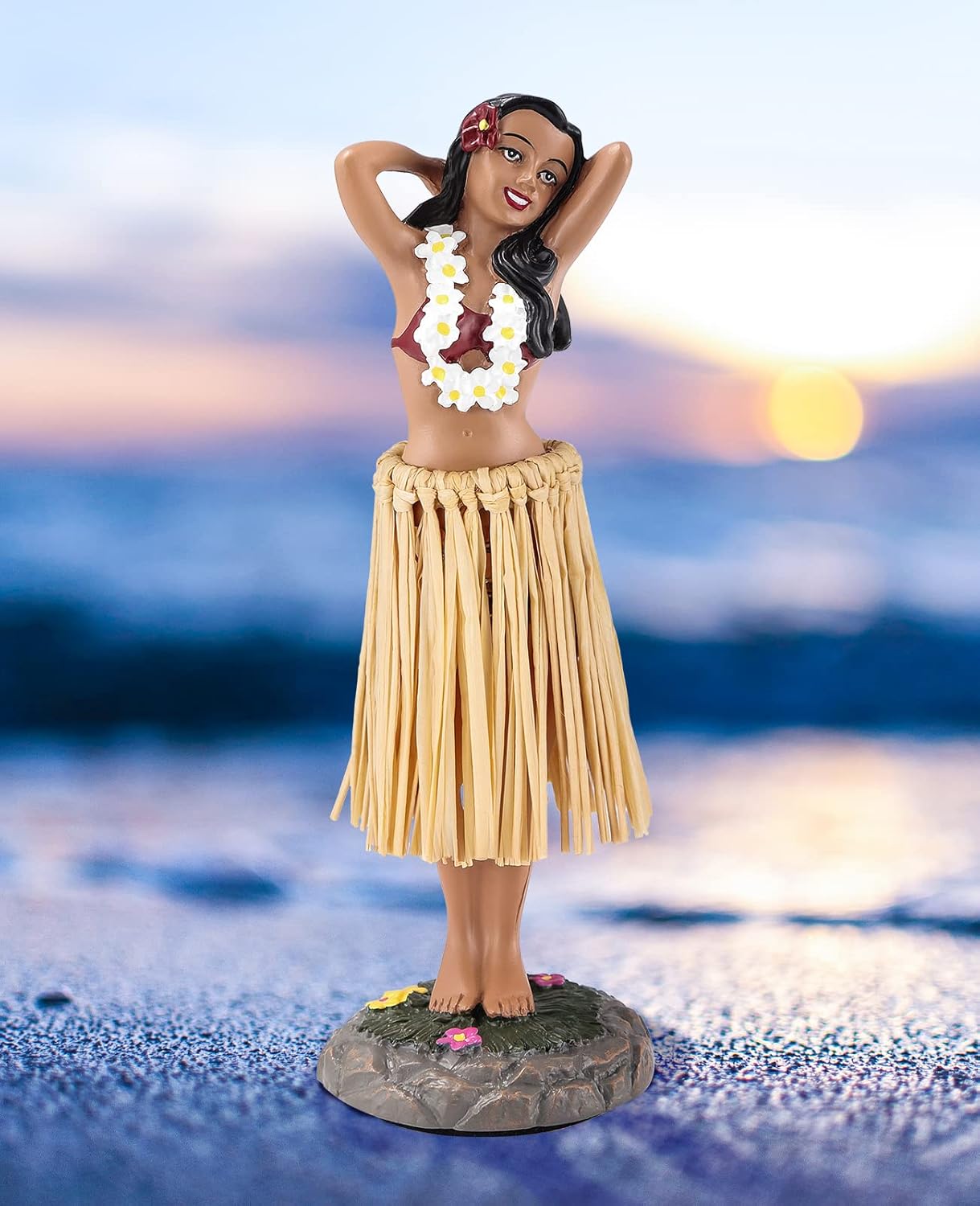 Buy BCSmyer Hawaii Hula Girl Dashboard Bobbleheads for Driver Dashboard