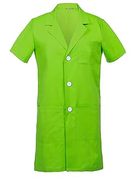 Amazon.com: TAILOR'S Men's Short Sleeves Lab Coat: Clothing