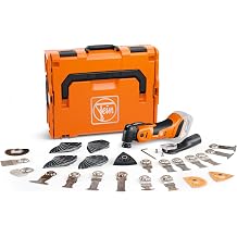 FEIN Oscillating Multi Tool AMPShare MultiMaster AMM 700 Max Top AS 18V Cordless Brushless Multitool with 60pcs Accessories in Carry Case Powerful Tool for Professionals & Homeowners 71293663000
