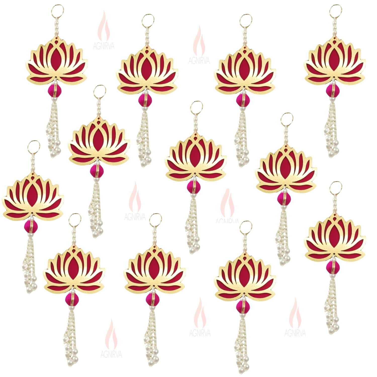 Golden Bell Strings - Diwali & Party Decor -14 Golden Bell Strings - Diwali & Party Decor -14