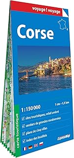 Corse 1/150.000 (carte grand format en papier)