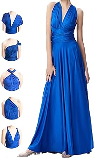 Infinity Dresses for Bridesmaids,Wedding Guest Dresses for Women,Plus Size Wrap Dress Long Maxi Convertible Multiway Dress - Buy now