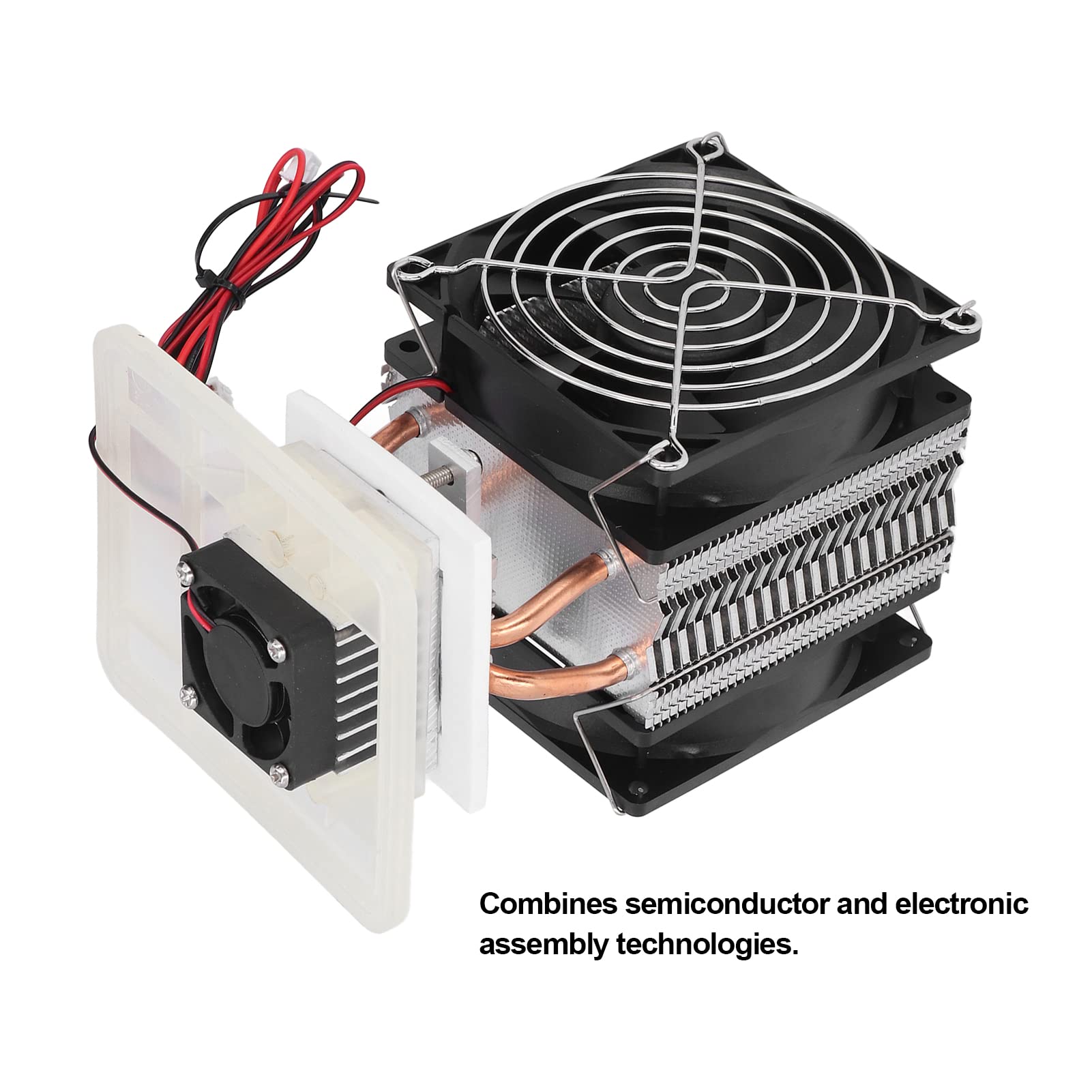 Sistema De Refrigeración Termoeléctrico Peltier, Kit De Sistema De Refrigeración De Semiconductores, Enfriador De Refrigeración Rápida De 12V 72W para Equipos