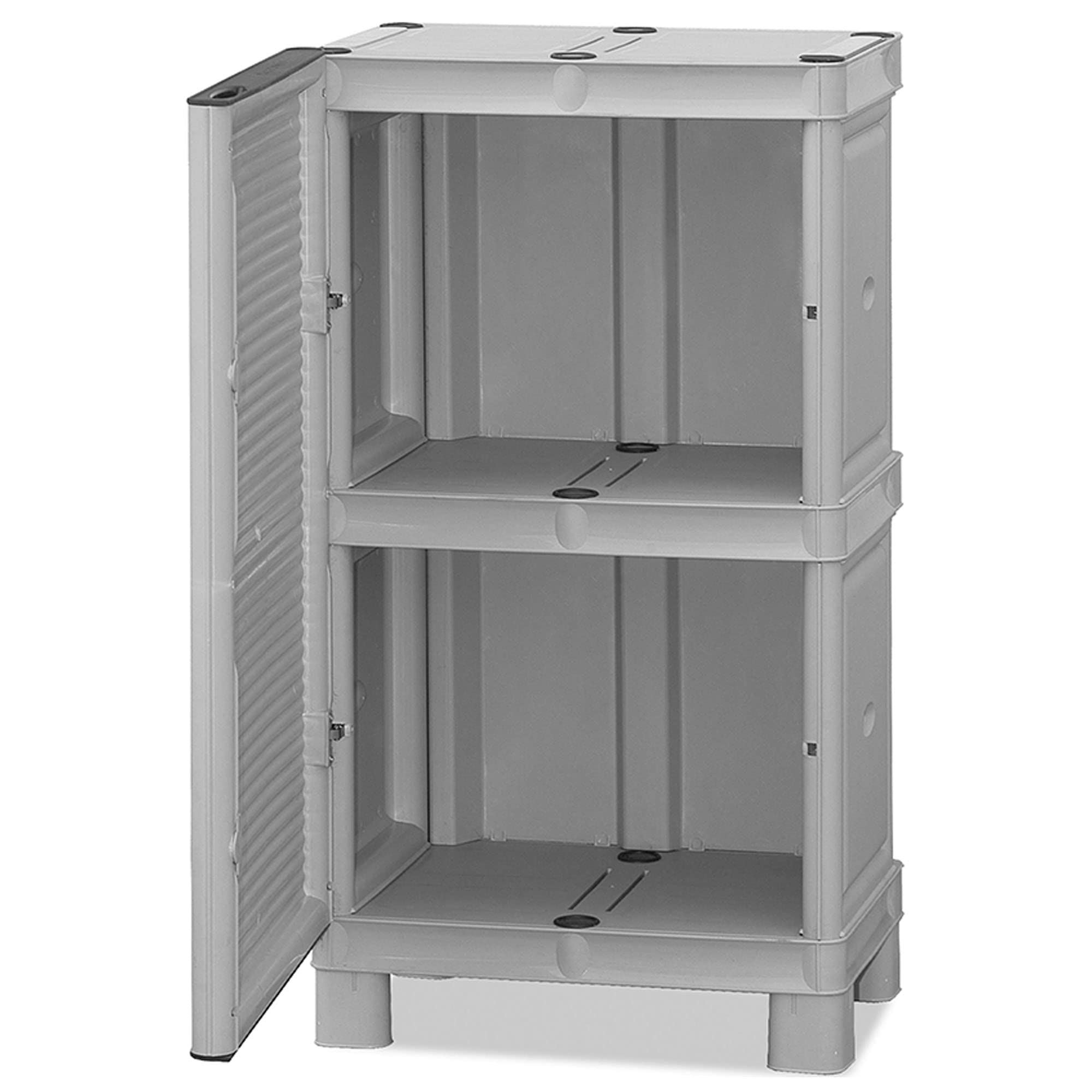 Art Plast Concert Armadio di Media Altezza in Polipropilene, L 500 x P 390 x H 920 mm, Bianco, 50x38x92 cm