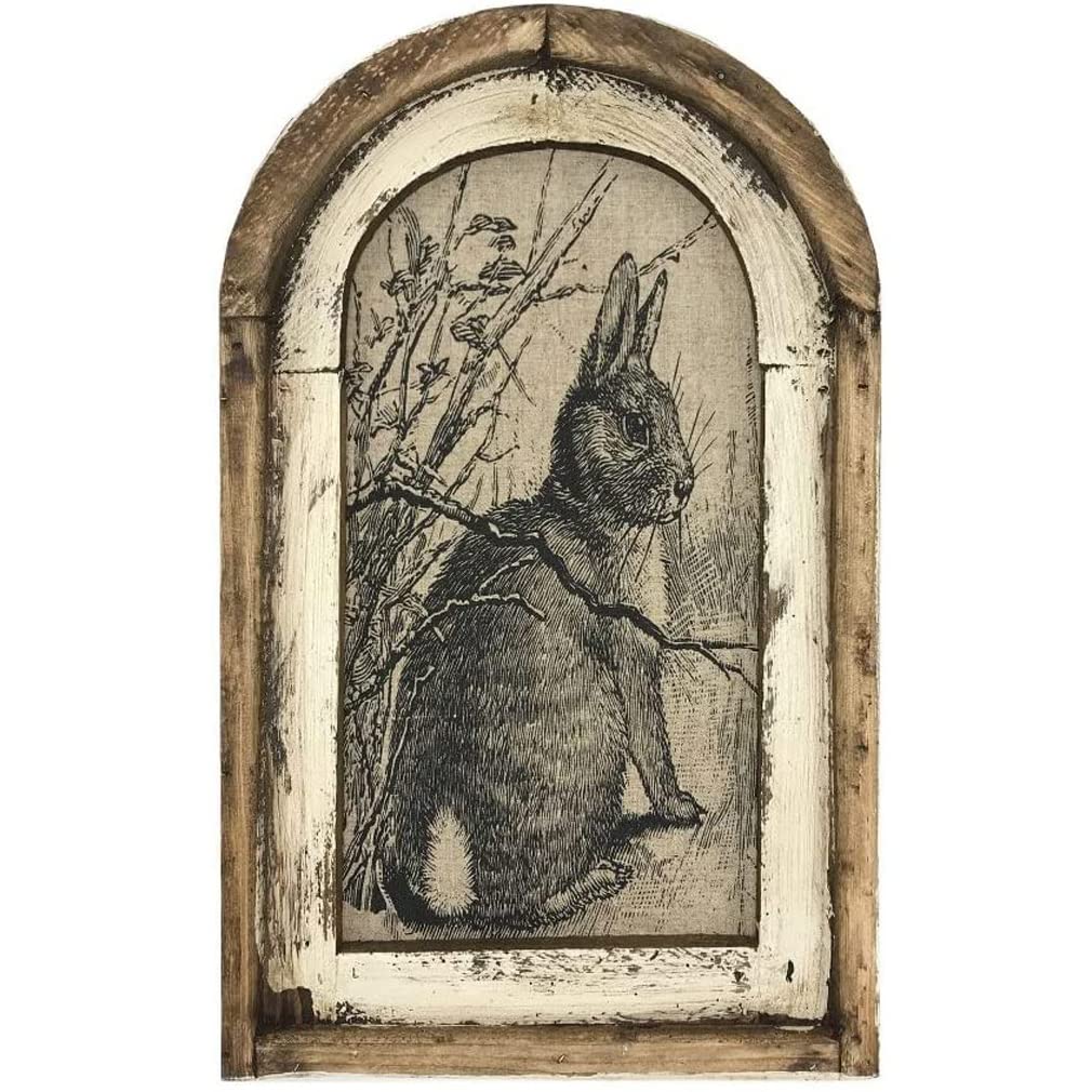Buy Rabbit Wall Art Rustic Farmhouse Decor Rustic Farmhouse Wall Decor