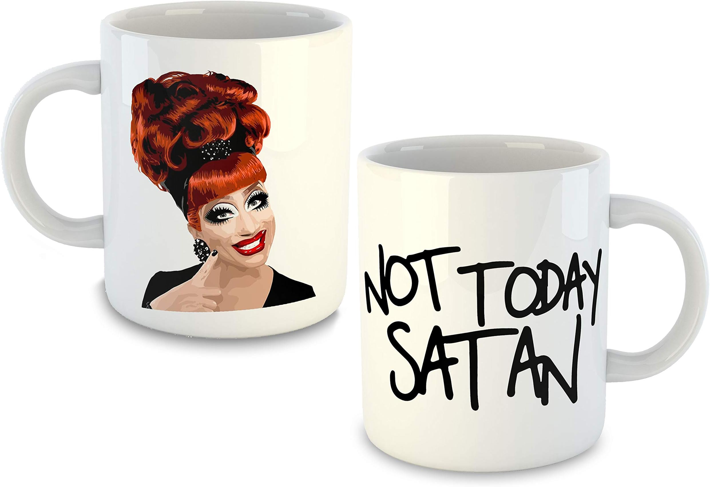 Bianca Del Rio Mug - Not Today Satan RuPaul's Drag Race Gift