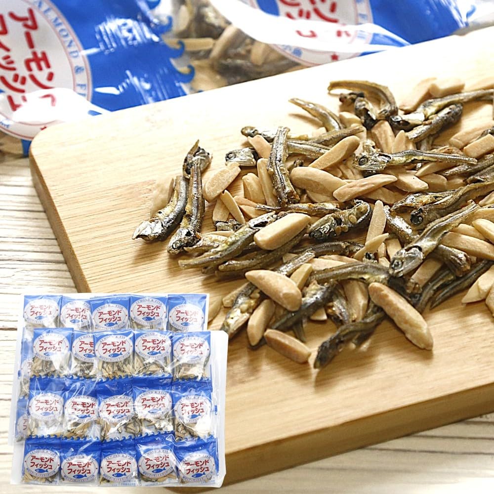 アーモンドフィッシュ Amazon | アーモンドフィッシュ 6g×50袋 小袋 無添加 給食用 国産 小魚