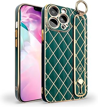 Amazon Co Jp Cooha Iphone13ケース 13pro 13promax ケース カバー ベルト付き 多機能 落下防止 高級 可愛い ブランド おしゃれ アイフォン ケース スタンド付き スマホケース 軽量 Iphone 13 Pro ダークグリーン 家電 カメラ