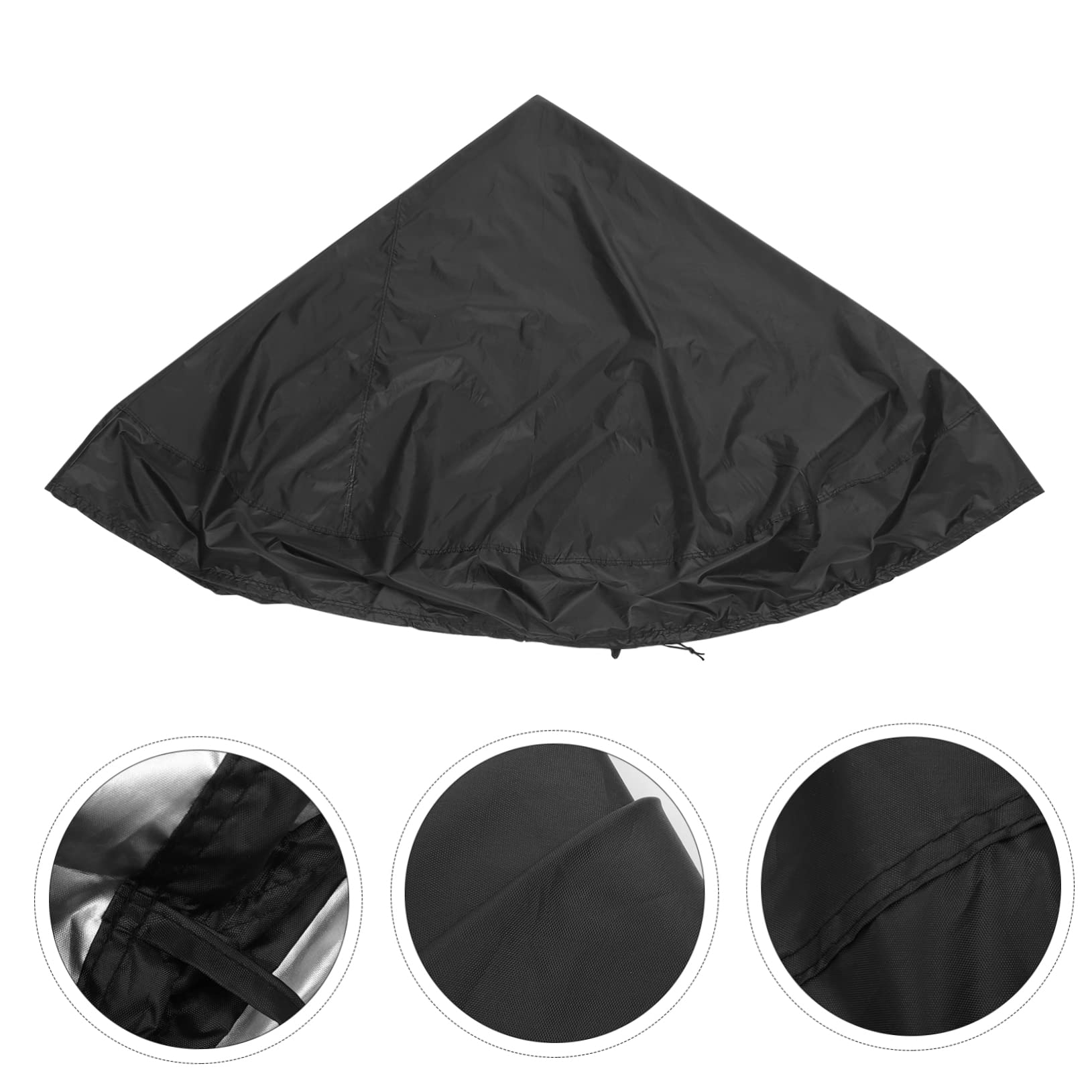 Toddmomy Trampoline Cover Oxford Cloth Pool Covering Tool Round Ray Protection Durable