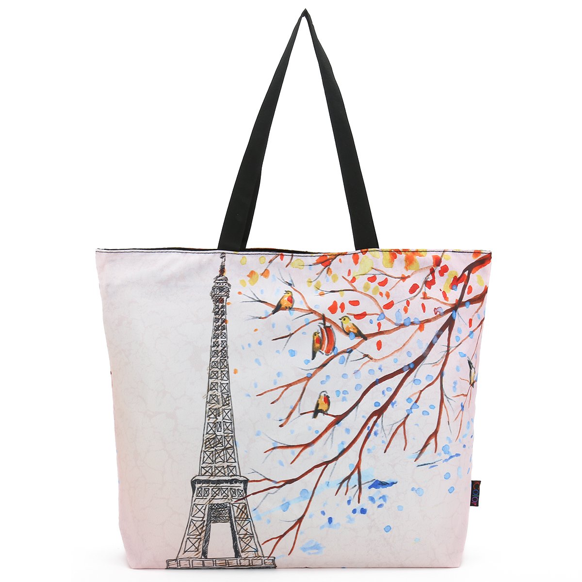 icolor Eiffel Foldable Reusable Shopping Eco Bags case Shopping Large Grocery bag Reusable Portable Storage HandBags Convenient Shoppers Tote YGWB-31