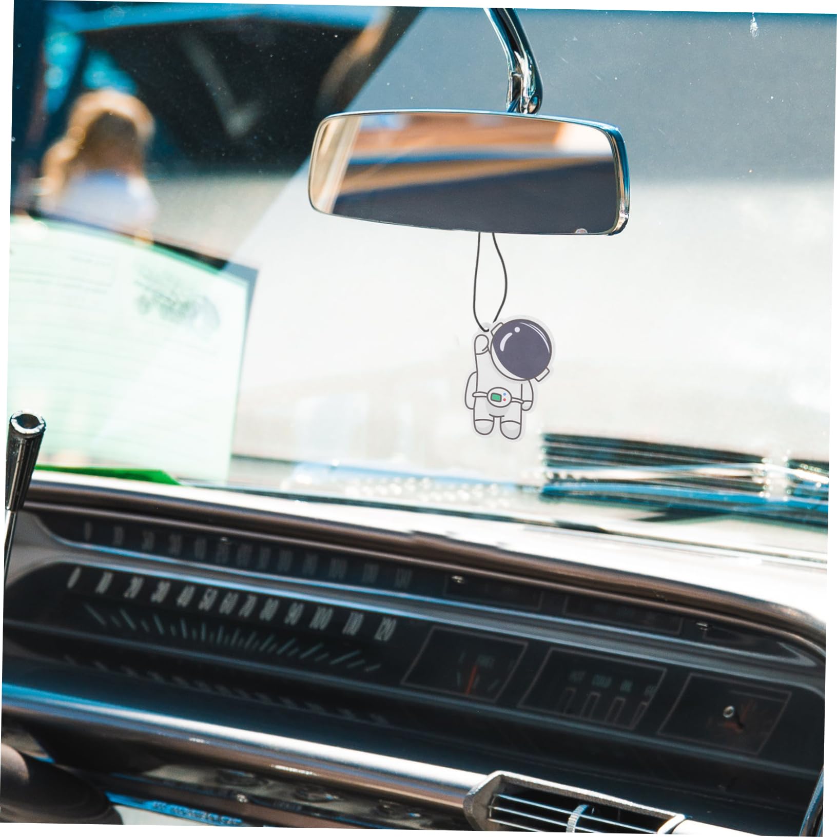 SOLUSTRE 40 Stk Auto-Aromatherapie-Papier Dekoration für Astronautenautos Innenausstattung für Autos auto innenraum zubehör car interior accessories Auto Chips Autoerfrischer