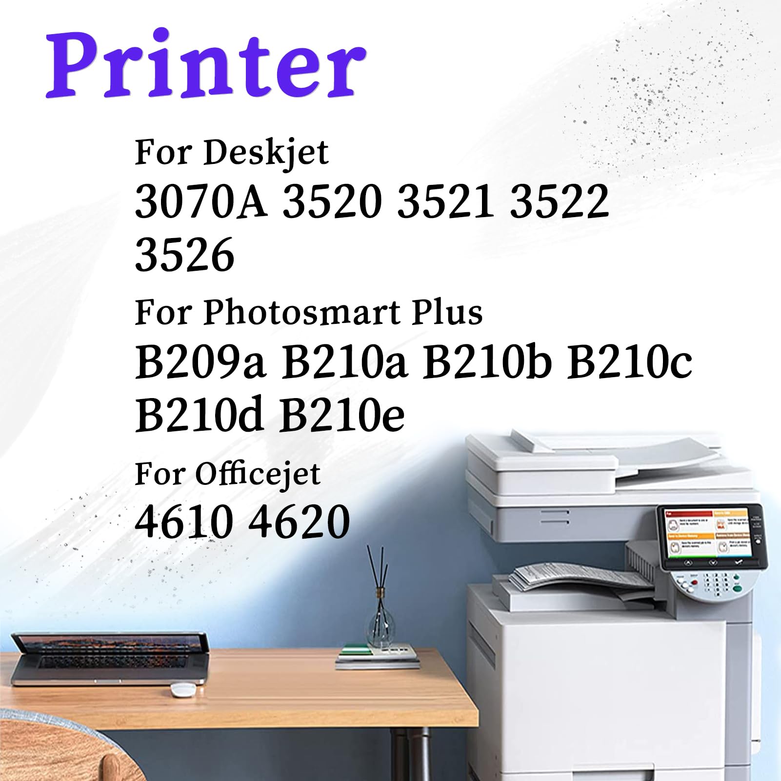 Hp 302 XL Confezione Da 5 Cartucce Inchiostro 564XL Compatibili HP - Per OfficeJet, DeskJet E Photosmart Stampante Scanner Hp - Foto 8