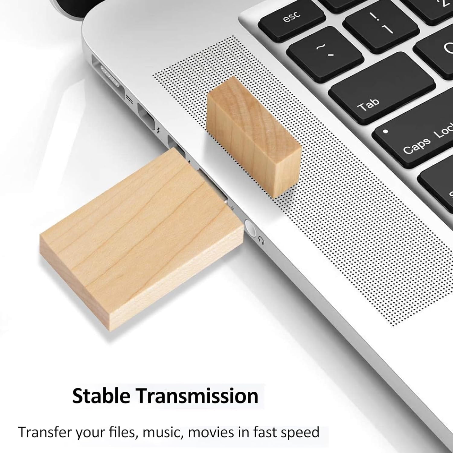 Pendrive 8GB, Chiavette USB 11 Pezzi In Legno, Pen Drive 8GB USB 2.0, Pennetta USB, for PC/Laptop/Smart TV, Perfetto come regalo, In Legno D'acero