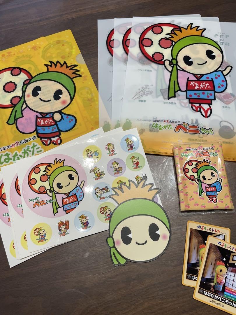 Amazon.co.jp: はながたベニちゃんグッズ ゆるキャラトレカ クリア