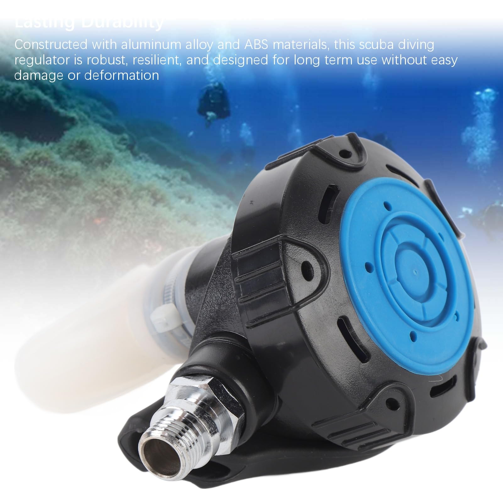 YUYTE Regolatore da Immersione con Boccaglio in Silicone, Seconda