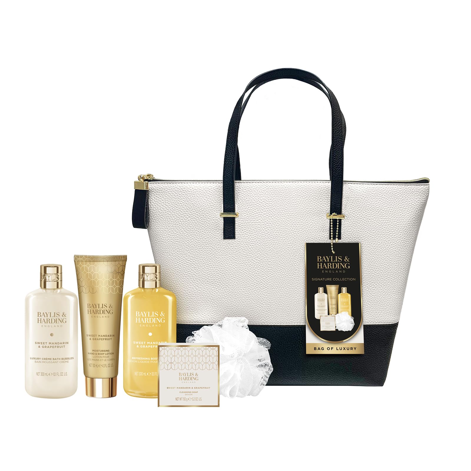 Baylis & Harding Sweet Mandarin & Grapefruit Indulgent Bag of Luxury Gift Set - Vegan Friendly
