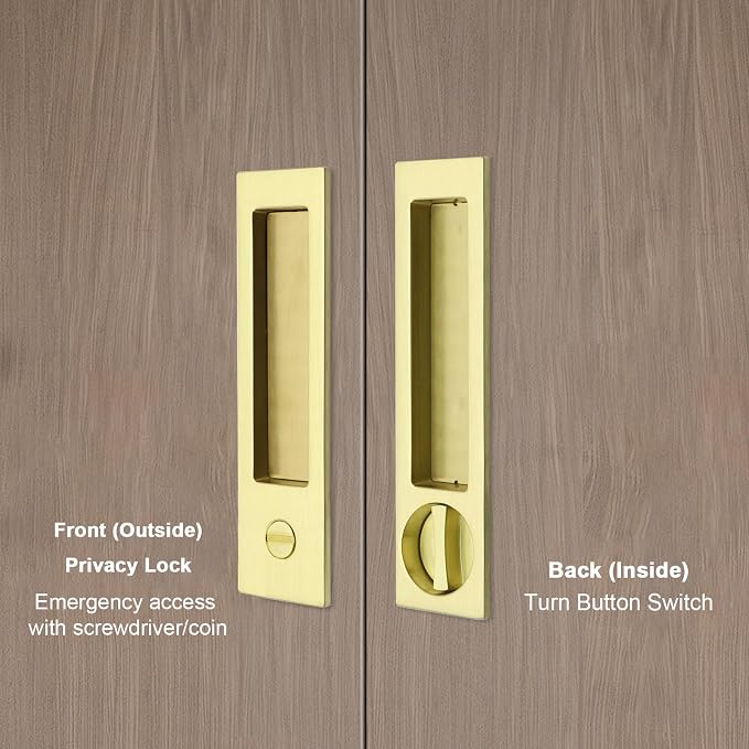 Herraje para puerta corrediza con cerradura Dontay miniatura 2