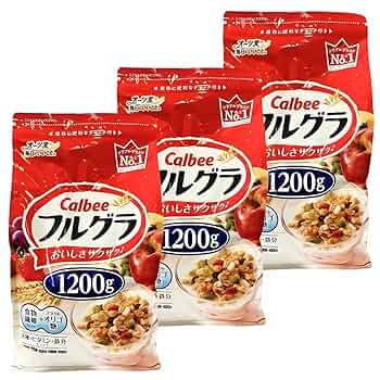 カルビー - フルグラ(フルーツグラノーラ) 12袋 Amazon.co.jp: カ ル ビ ー フルーツグラノーラ フルグラ 1200g