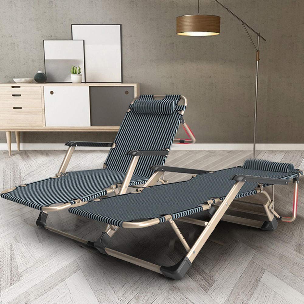 Chaises longues réglables de jardin et transat de plage pliable zéro gravité