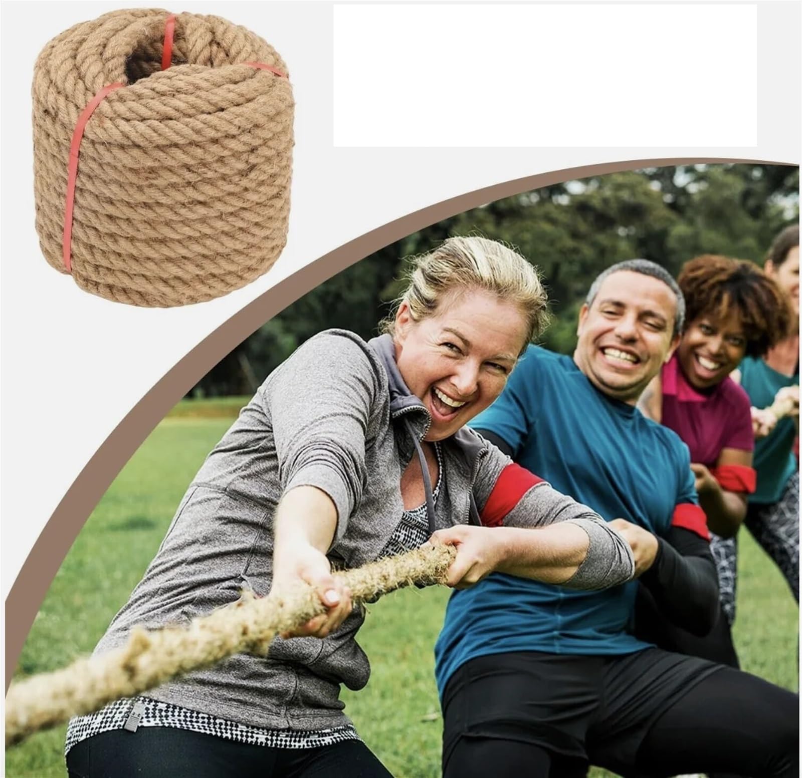 Corda Canapa Corda di iuta naturale Spago for fai da te Artigianato Giardinaggio Decorazione nozze(8mm 50M)