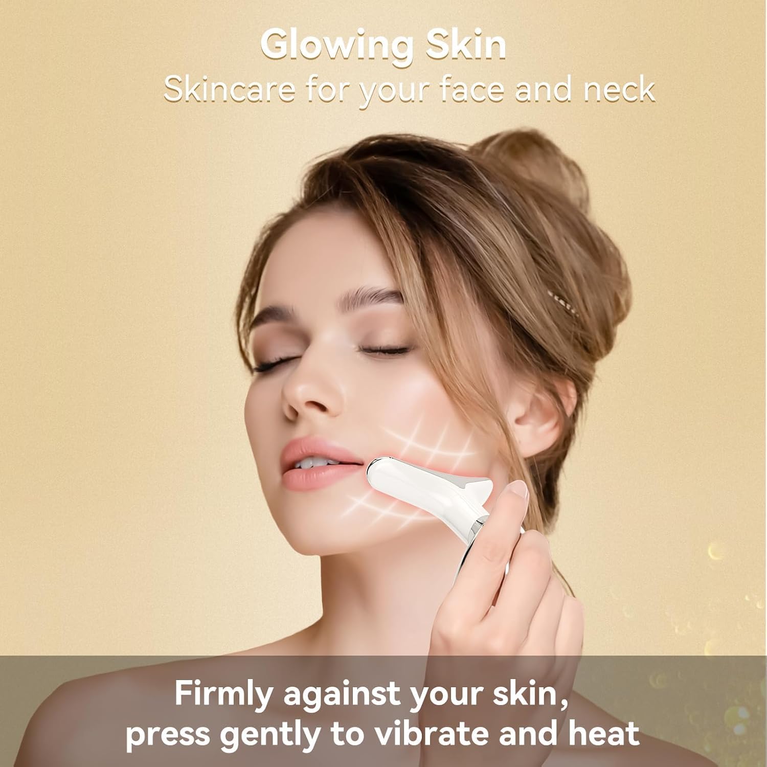 7 Color Face Massager Tool, Multifunctional Neck Facial Massager, Portable Face culpting Wand for Skin Care - Image 4